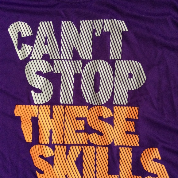PURPLE ATHLETIC GRAPHIC T-SHIRT - Picture 3 of 9